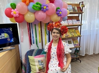 «Библионочь» в Кудепсте: украинский венок — красота и традиции